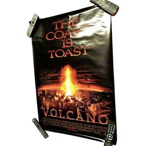 VOLCANO MOVIE POSTER ORIGINAL‎ ONE SHEET TOMMY LEE JONES ANNE HECHE ROLLED